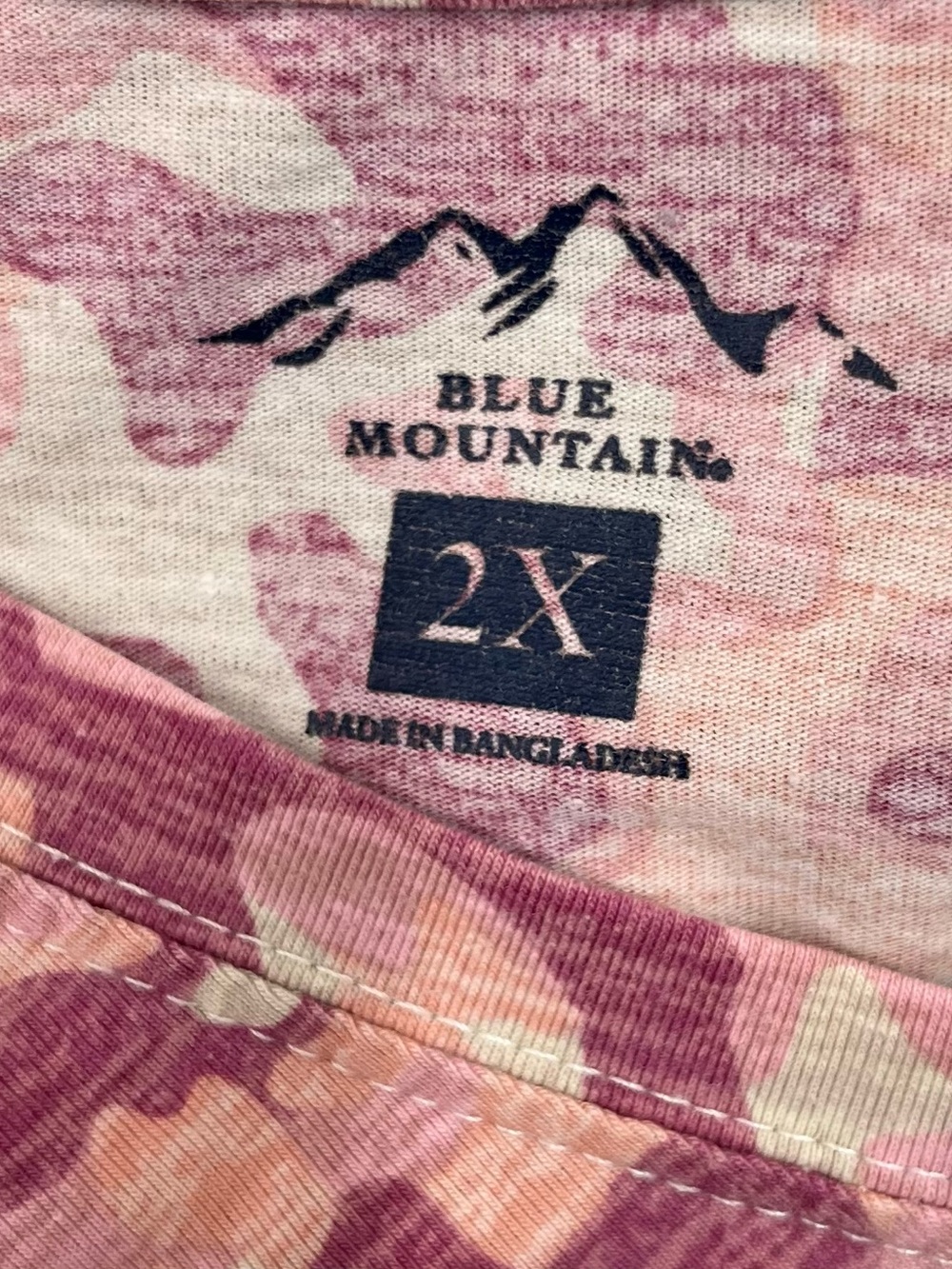 Blue Mountain 2X camo tee - Picture 6 of 8